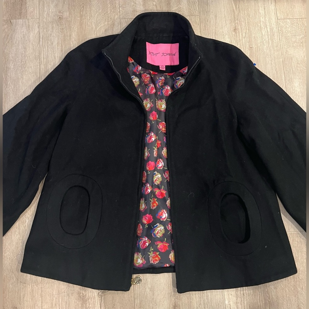Gorgeous Vintage inspired Betsey Johnson Coat!
